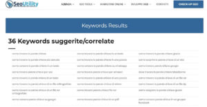 come trovare le parole chiave seo utility