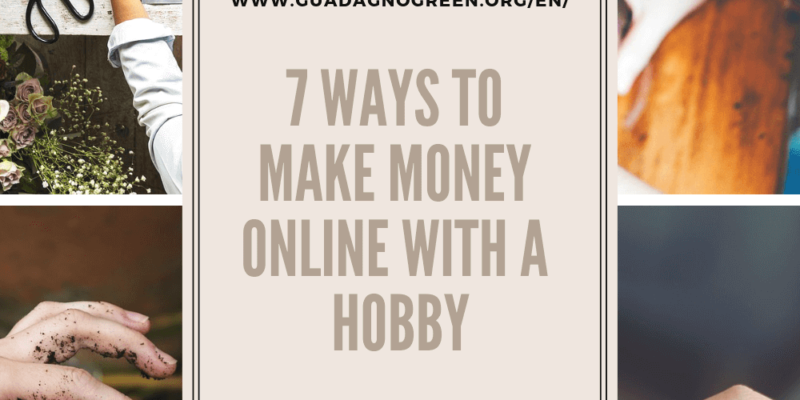 7 ways to make money online with a hobby