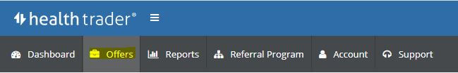 health-trader-affiliate-network-offers-dashboard