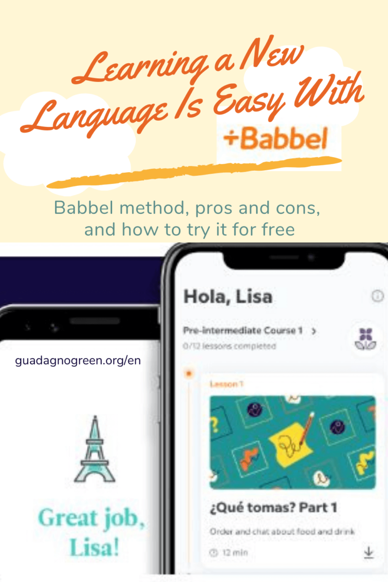 What Is the Best Way to Learn a New Language? Babbel Review. Guadagno